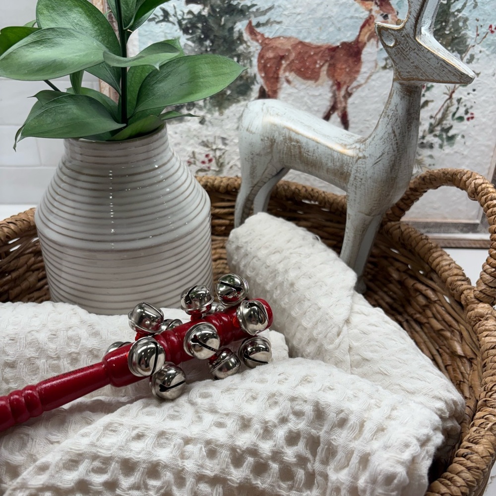 Red Jingle Bell Rattle